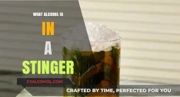 Discover the Key Alcohol Ingredient in a Classic Stinger Cocktail