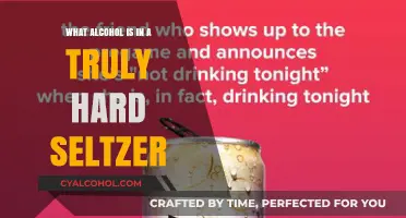 Unveiling Truly Hard Seltzer's Alcohol Base: Ingredients and ABV Explained