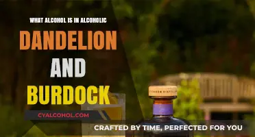 Discover the Alcohol Base in Dandelion and Burdock Drinks