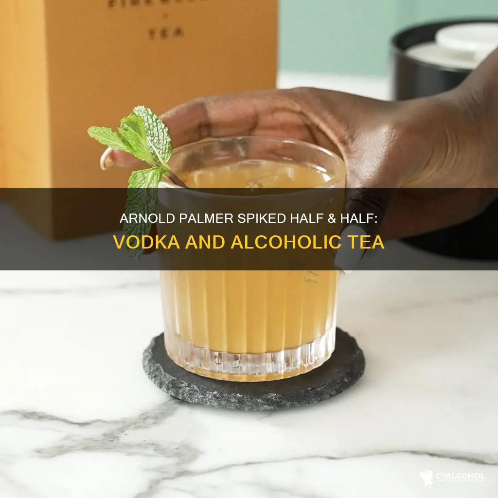 what alcohol is in arnold palmer spiked half and half