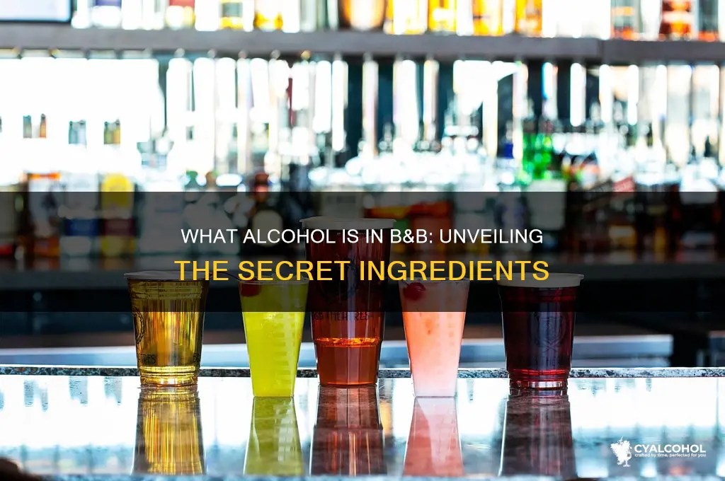 what alcohol is in b&amp