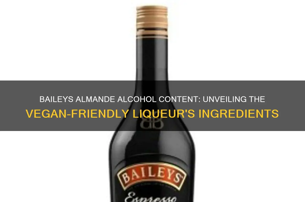 what alcohol is in baileys almande