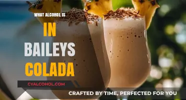 Discover the Alcohol Base in Baileys Colada: A Tropical Twist