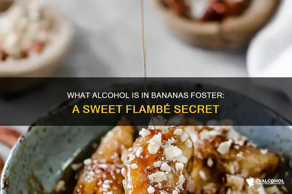 what alcohol is in bananas foster