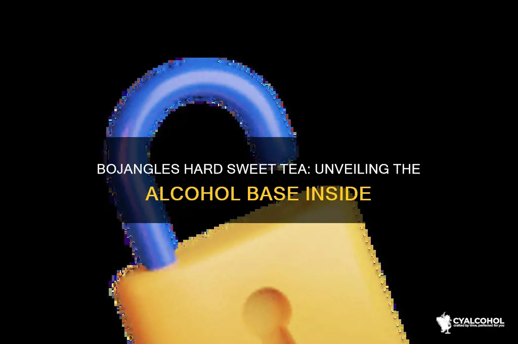 what alcohol is in bojangles hard sweet tea