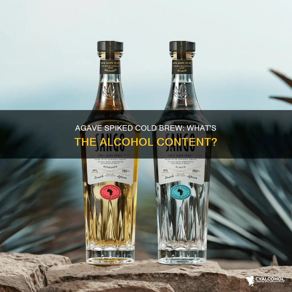 what alcohol is in cafe agave spiked cold brew