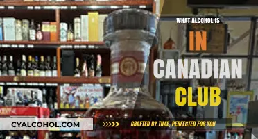 Canadian Club's Signature Spirit: Unveiling the Alcohol Within