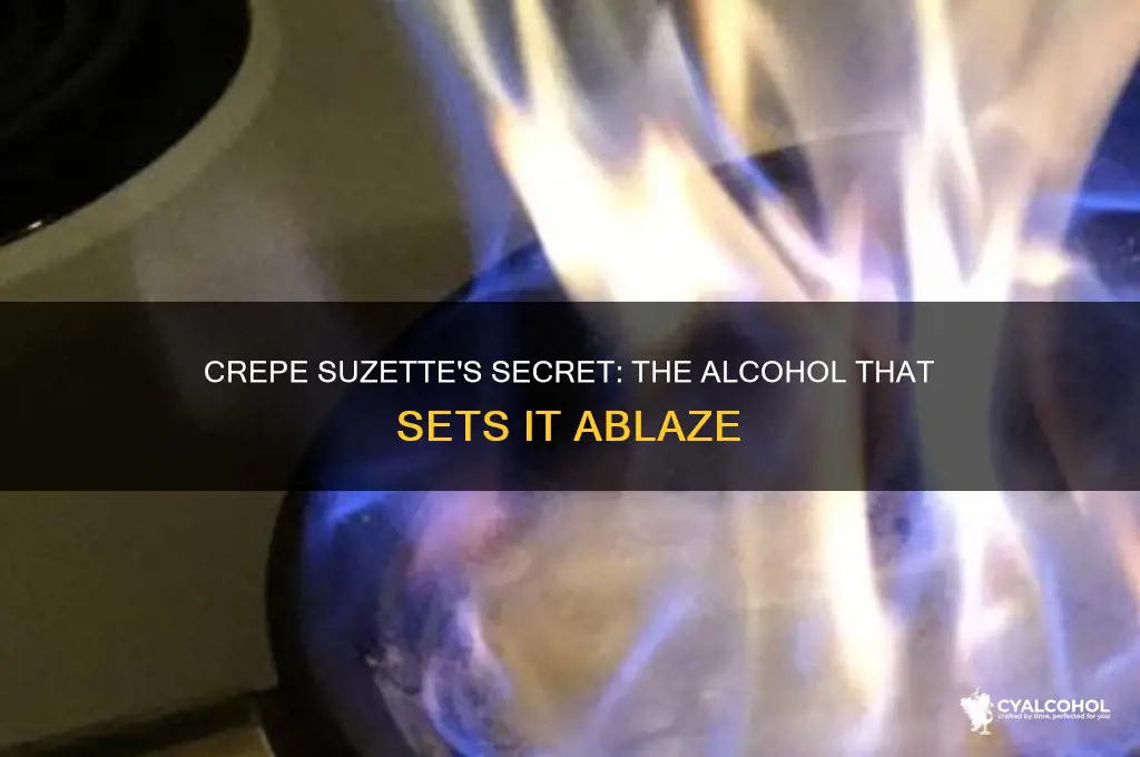 what alcohol is in crepe suzette