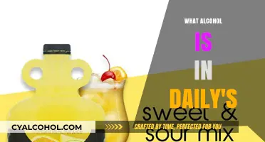Daily's Cocktails: Unveiling the Alcohol Base in Your Favorite Drinks