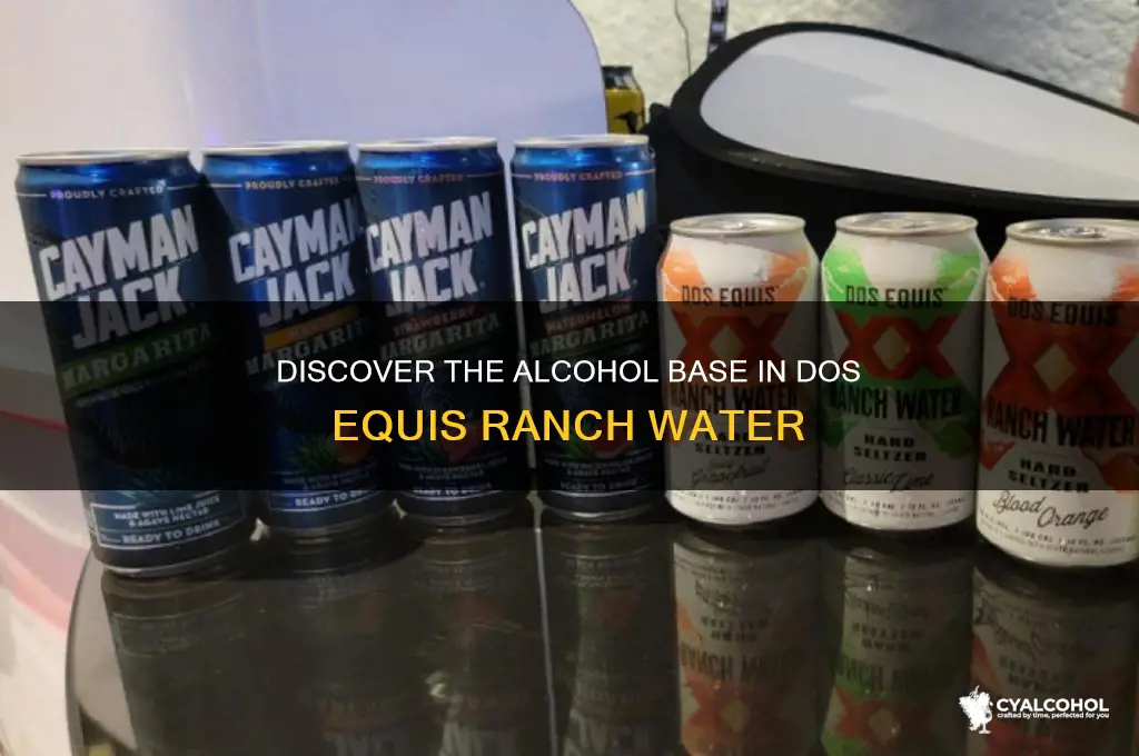 what alcohol is in dos equis ranch water