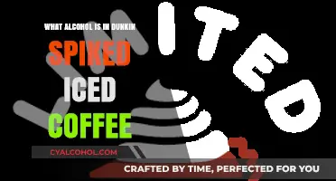 Dunkin's Spiked Iced Coffee: Unveiling the Alcohol Inside