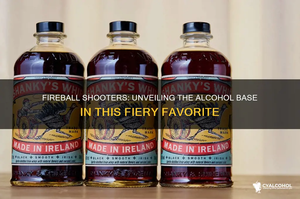 what alcohol is in fireball shooters