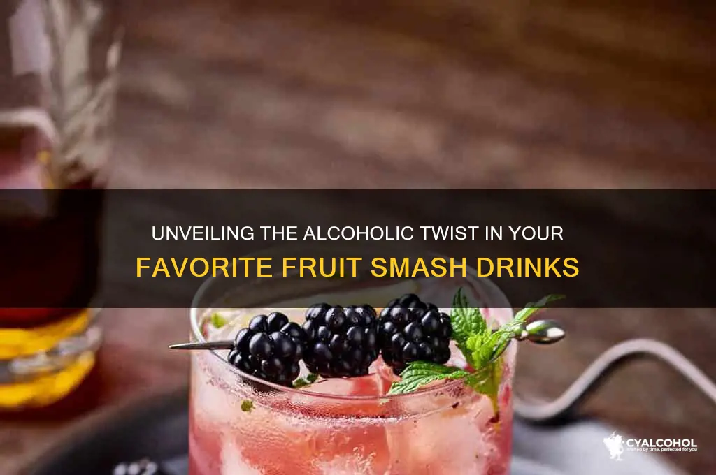 what alcohol is in fruit smash