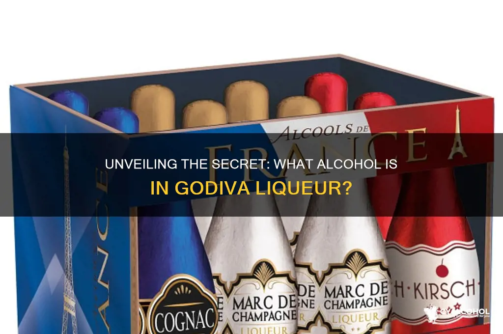 what alcohol is in godiva liqueur