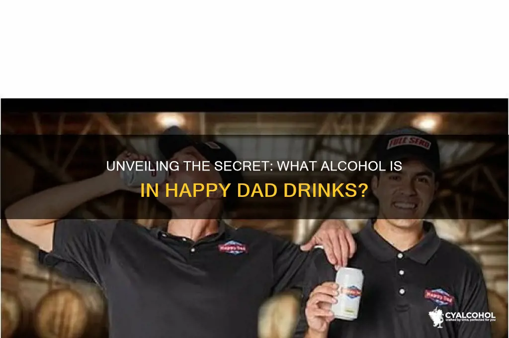 what alcohol is in happy dads