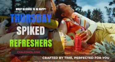 Happy Thursday Spiked Refreshers: Unveiling the Alcohol Inside