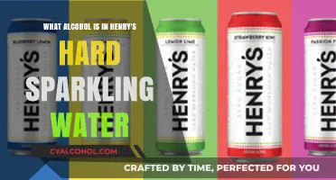 Henry's Hard Sparkling Water: Alcohol Content and Calories