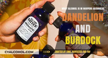 Hoopers' Secret: Alcoholic Dandelion and Burdock's Base