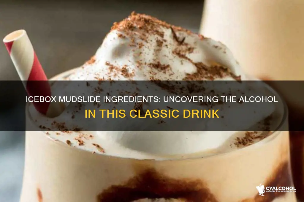 what alcohol is in icebox mudslide