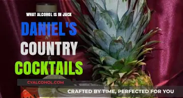 Jack Daniel's Country Cocktails: Alcohol Content Unveiled