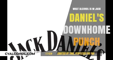 Jack Daniel's Downhome Punch Alcohol Content