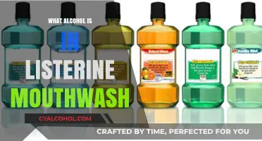 Unveiling the Alcohol Content in Listerine Mouthwash: What's Inside?