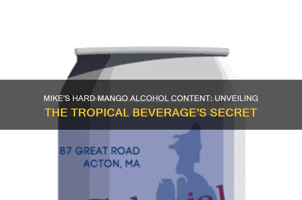 what alcohol is in mike