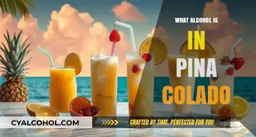 Discover the Key Alcohol Ingredient in a Classic Piña Colada