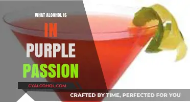 Purple Passion Unveiled: Discover the Alcohol Base in This Classic Cocktail