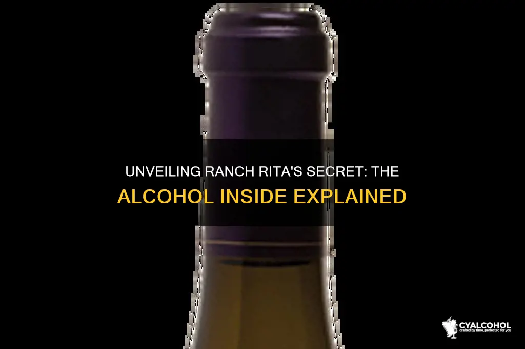 what alcohol is in ranch rita