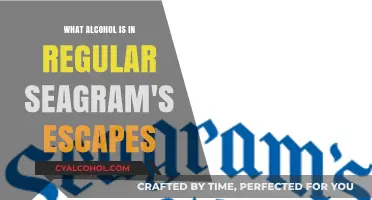 Unveiling Seagram's Escapes: The Alcohol Base in Regular Flavors