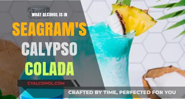 Discover the Alcohol Base in Seagram's Calypso Colada Cocktail