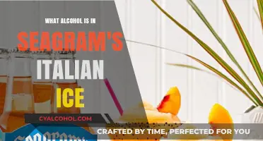 Discover the Alcohol Base in Seagram's Italian Ice Flavors