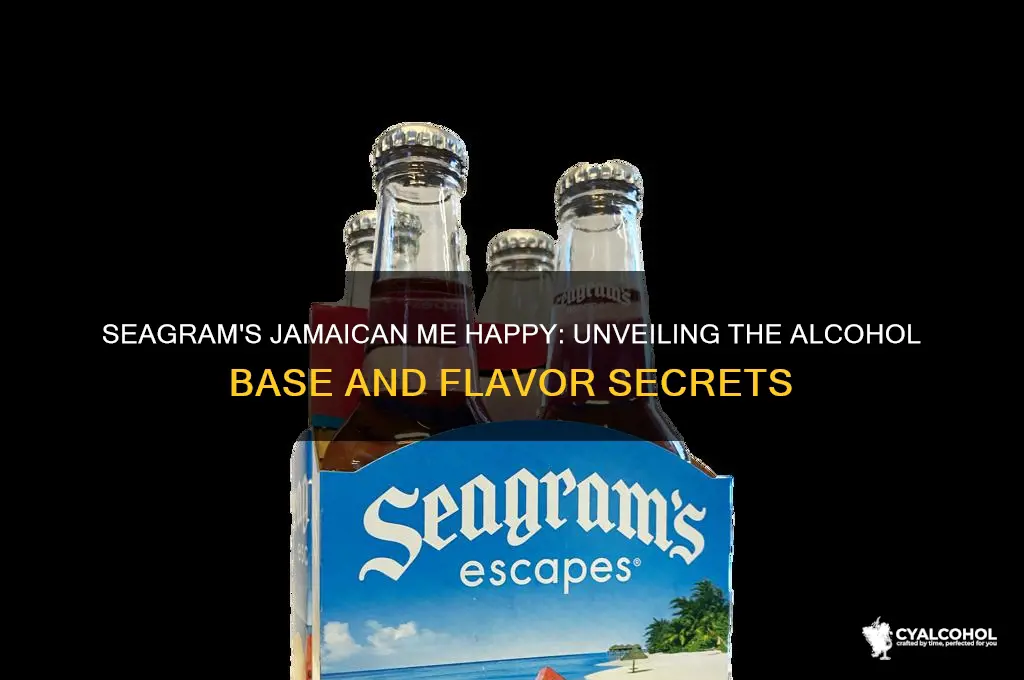 what alcohol is in seagrams jamaican me happy