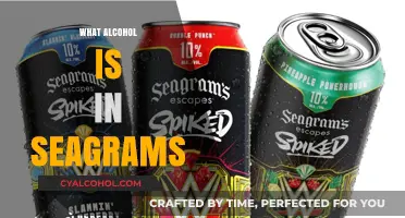 Unveiling Seagram's Alcohol Content: A Guide to Its Spirits