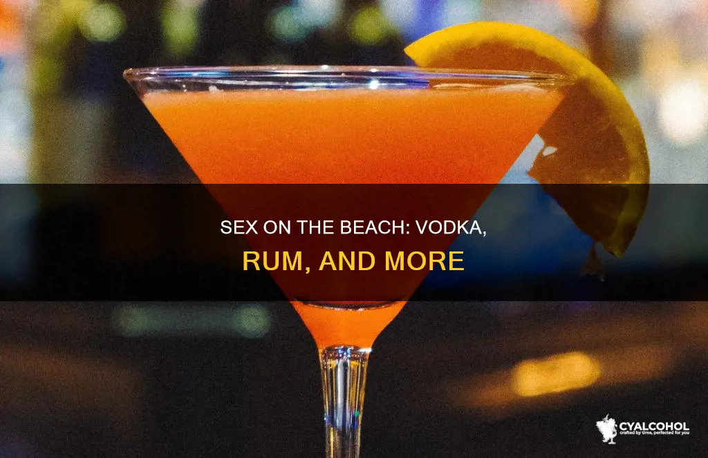 what alcohol is in sex on the beach cocktail
