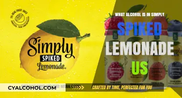 Simply Spiked Lemonade: Unveiling the Alcohol Base in the US Version