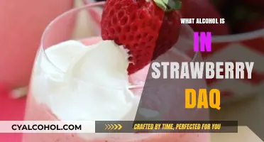 Discover the Alcohol Base in a Classic Strawberry Daiquiri