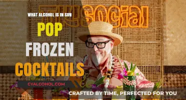 Discover the Alcohol Base in Sun Pop Frozen Cocktails