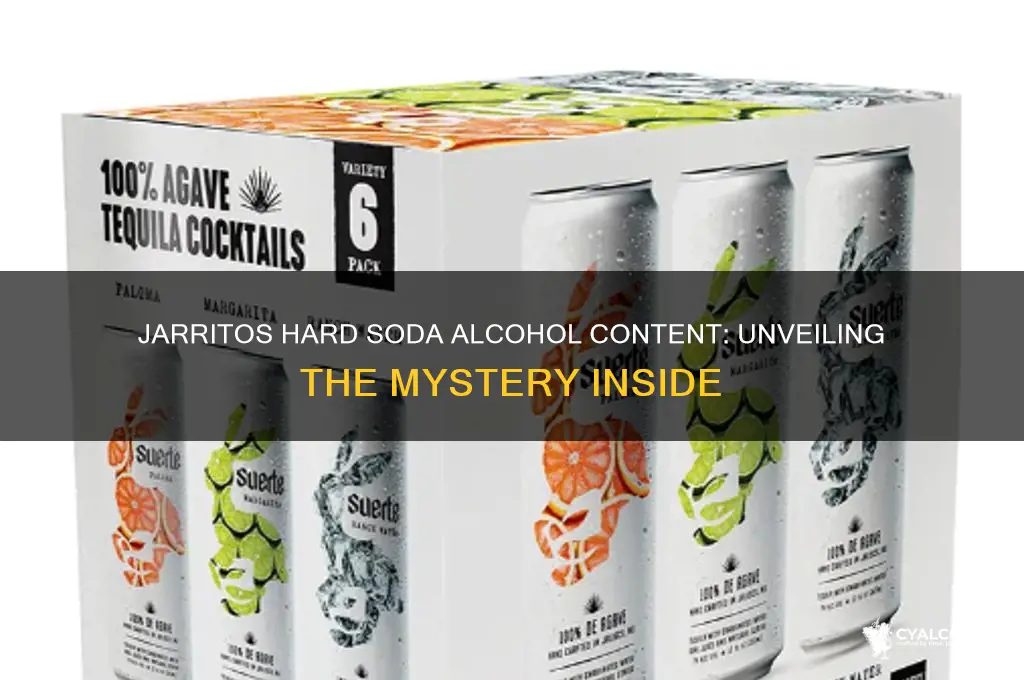 what alcohol is in the jarritos hard soda