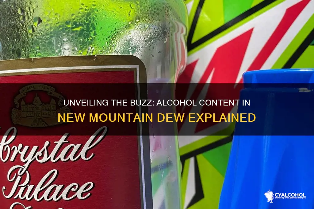 what alcohol is in the new mountain dew