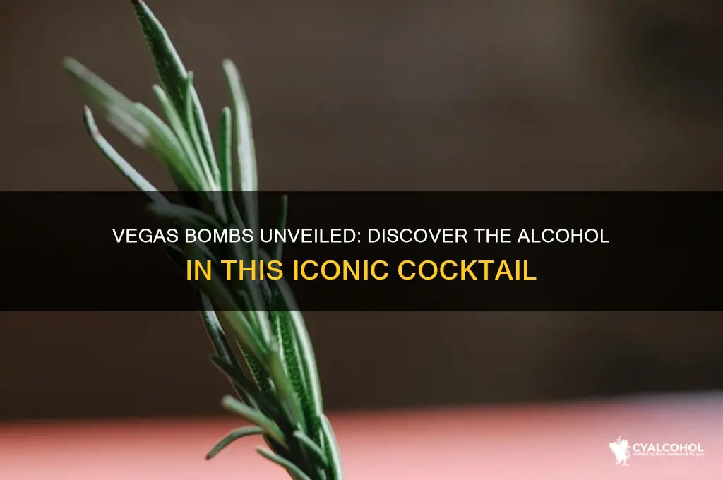 what alcohol is in vegas bombs