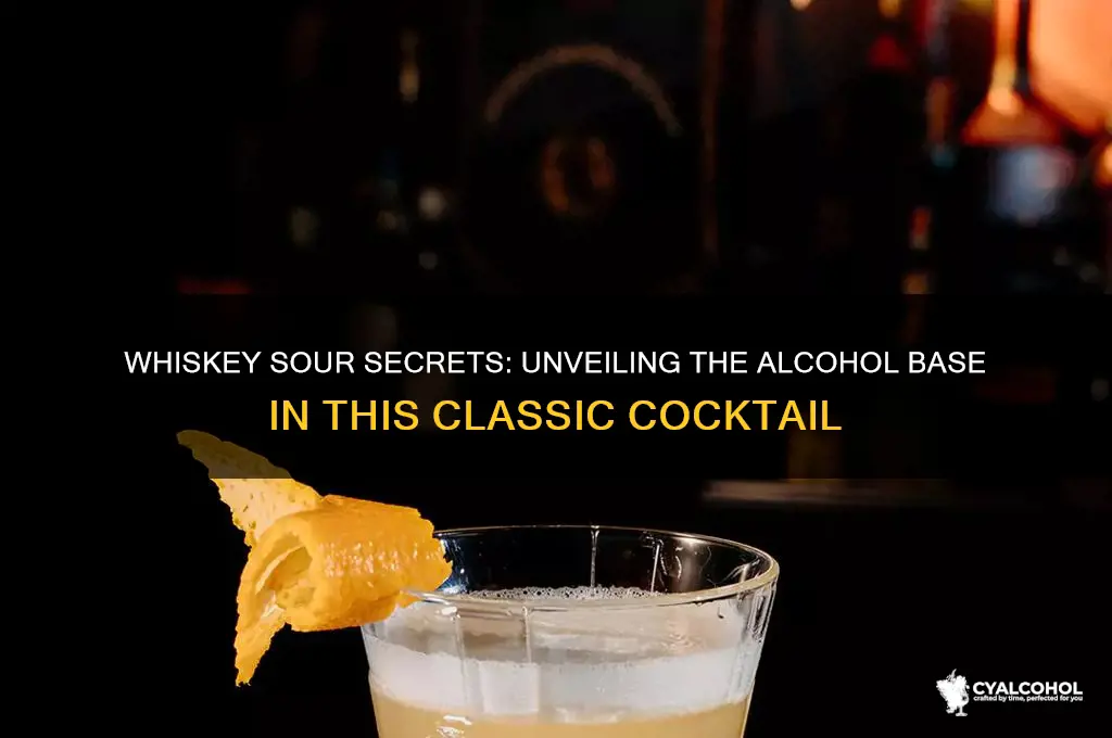 what alcohol is in whiskey sour