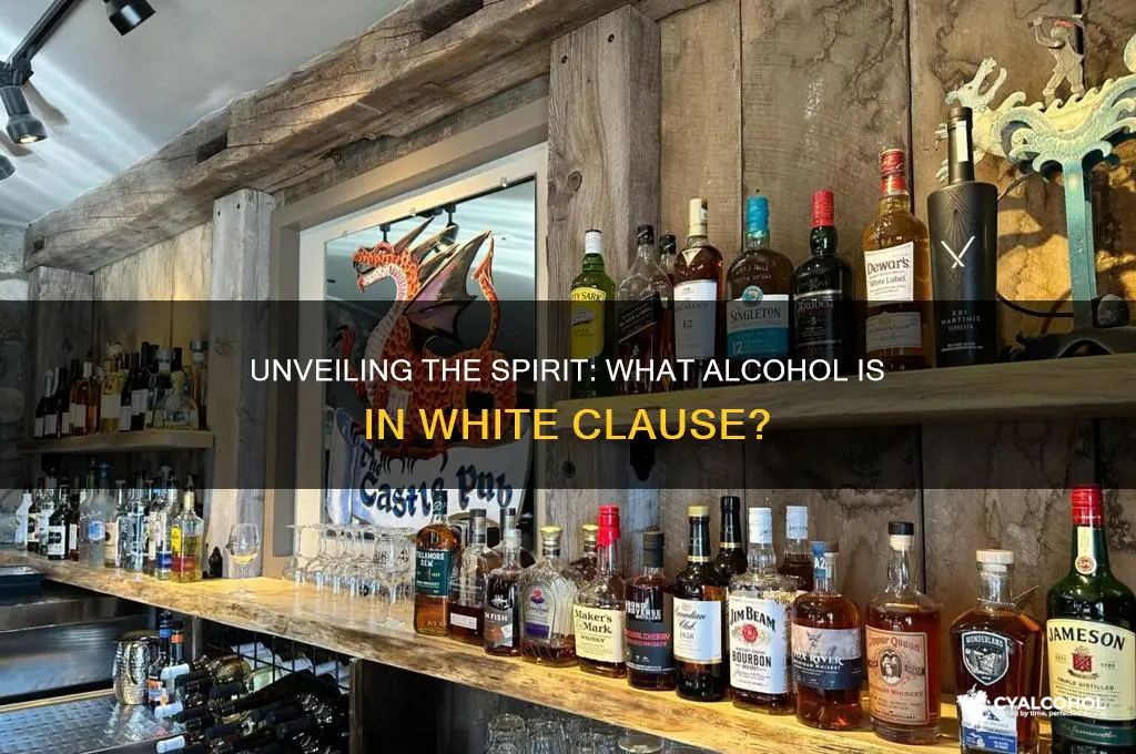 what alcohol is in white clause