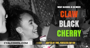 Unveiling White Claw Black Cherry's Alcohol Base: A Refreshing Mystery Solved
