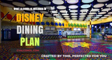 Disney Dining Plan Alcohol Options: What's Included in Your Package?