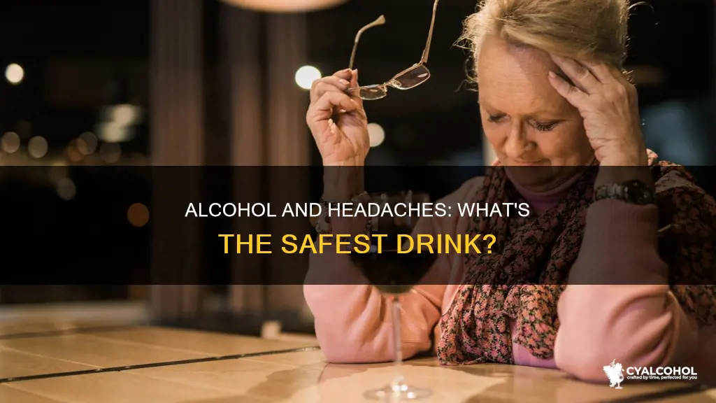what alcohol is least likely to give you a headache
