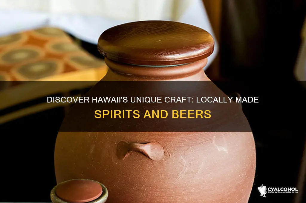 what alcohol is made in hawaii