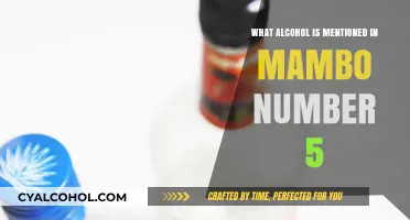Mambo Number 5's Secret Ingredient: Which Alcohol Gets a Shoutout?