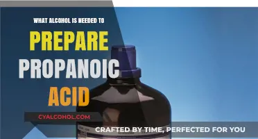 Essential Alcohol for Propanoic Acid Synthesis: A Comprehensive Guide
